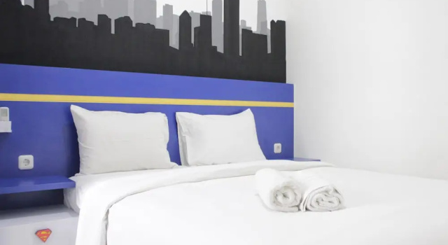 Апартаменты Fabolous Thematic 2BR Apartment at Parahyangan Residence Near UNPAR