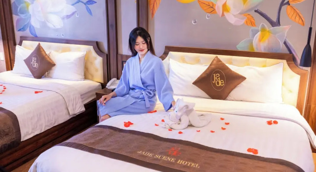 Четырёхместный семейный номер Standard Jade Scene Hotel