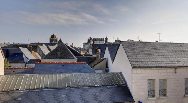 Large T2 with view of the Château d'Amboise, Rezerwuj Apartament Amboise 