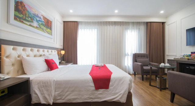 Номер Deluxe Dai Phat Hotel