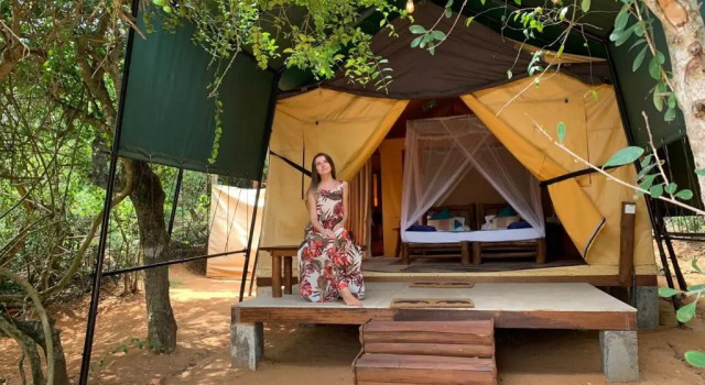 Тент Back of Beyond Dune Camp Yala
