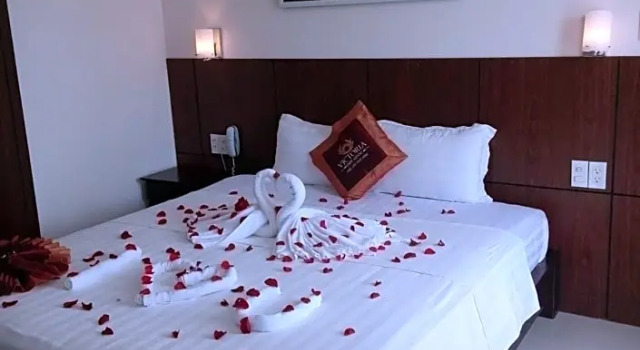 Двухместный номер Deluxe Victoria Phu Quoc hotel Beachfront Night market