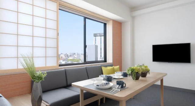 Апартаменты c 1 комнатой MIMARU Tokyo Asakusa Station