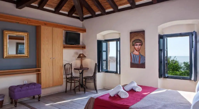 Двухместный номер Standard с видом на море Byzantino Boutique Hotel