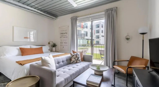 Студия Lodgeur Midtown, Houston - close to Downtown & Texas Medical Center