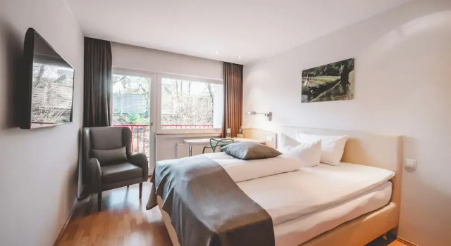 Двухместный номер Economy с балконом Landidyll Hotel Restaurant Weidenbrück & SPA