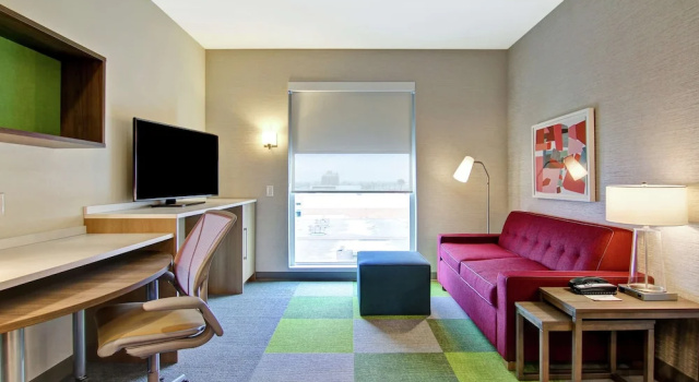 Люкс c 1 комнатой Home2 Suites By Hilton Montreal Dorval