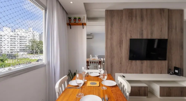 Apt in Floripa Close to Parque Coqueiros Csra0304, Забронировать Апартаменты/квартира Флорианополис South of Brazil, рядом с Hercilio Luz Square