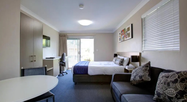 Двухместный номер Standard с видом на бассейн Beachpark Apartments Coffs Harbour
