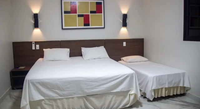 Трёхместный номер Executive Firenze Hotel Votuporanga