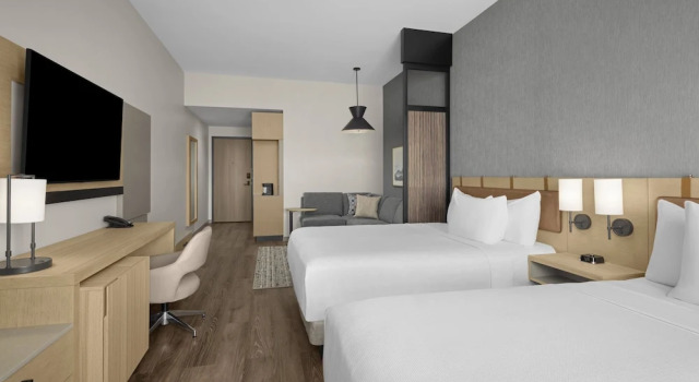 Четырёхместный номер Standard с видом на горы Hyatt Place Bozeman Yellowstone Airport