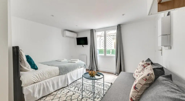 Студия 135 Suite Franck, Great 1 BDR APT, center of Paris