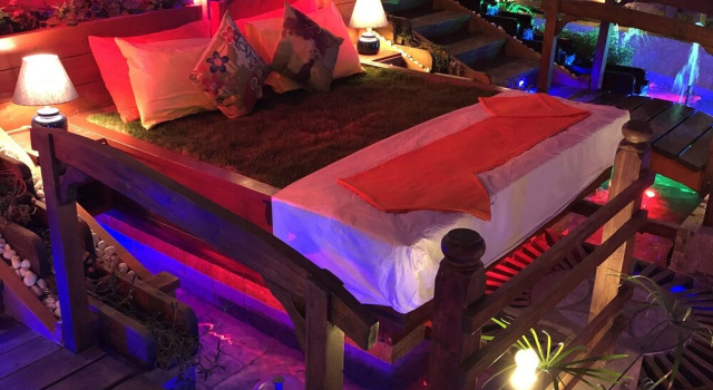 Wooden Water Fall Chalet, Book Chalet Dhahran Eastern Province