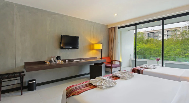 Трёхместный номер Deluxe с балконом The Serenity Hua Hin