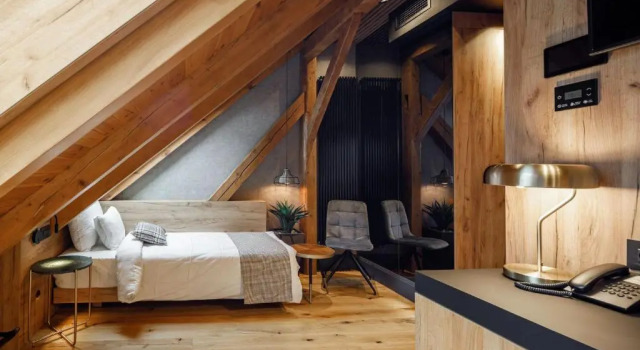 Двухместный номер Standard Мансарда SCHUSTER Boarding House
