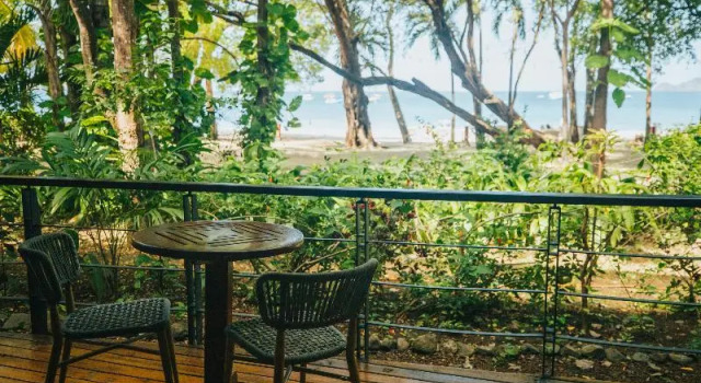 Семейный номер Standard oceanfront Hotel Bosque del Mar Playa Hermosa