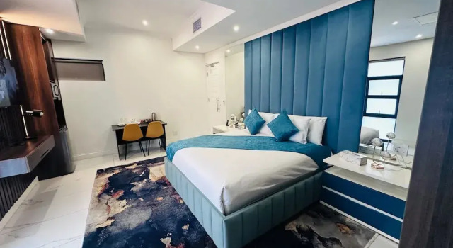 Luxo quarto H & H Boutique and Spa