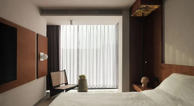 Номер Deluxe Qingdao Innland sea-view designer hot spring hotel