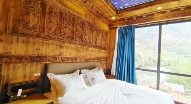 Люкс с видом на горы Daocheng Minfeng Exclusive Courtyard (Shangri-La Town Branch)