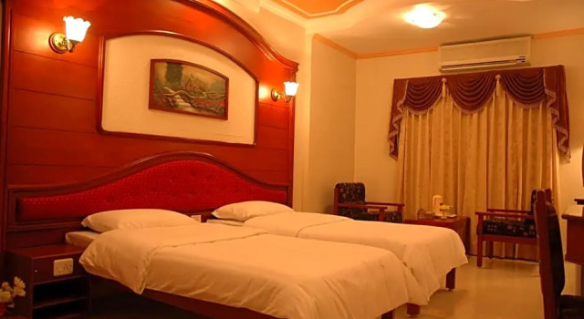 Двухместный номер Deluxe с красивым видом из окна Hotel Gnanam