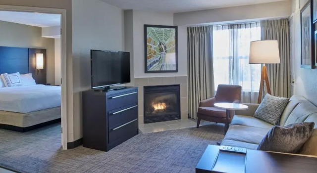 Люкс с 2 комнатами Residence Inn by Marriott Detroit Novi