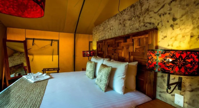 Номер Standard с видом на сад Serenity Authentic Glamping Tulum