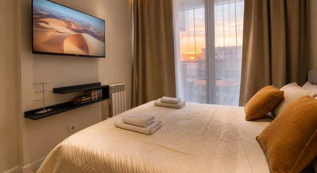 Tikhaya Gavan u Chernogo Morya Flat, Reserva ahora Apartamento Batum 