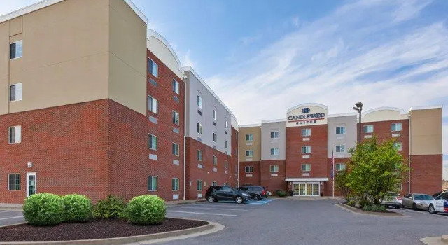 Кровать в общем номере Candlewood Suites Washington North by IHG