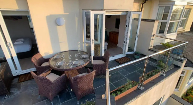 SEA BEACH & COASTAL VIEWS from LRG SUN TERRACE G Bay Apartments OVERLOOKS FISTRAL BEACH MOST DESIRABLE LOCATION SLEEPS & DINES 6 which includes SOFABED 2 BATHROOMS AL FRESCO Dining Smart tv all rooms PRIVATE PARKING 2 CARS sat-sat only April-Nov please