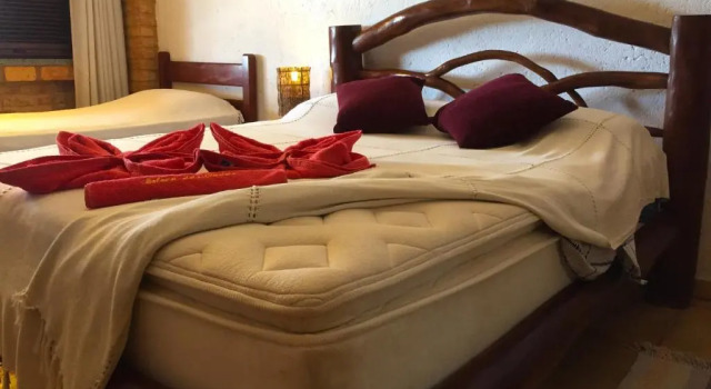 Двухместный люкс с видом на бассейн Hotel Pousada Beleza das Ondas