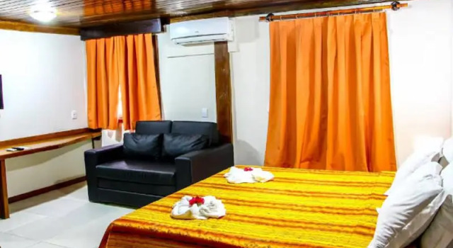 Одноместный номер Standard с балконом Hotel Pousada Makaira Beach