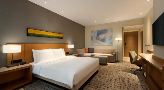 Двухместный номер Hyatt Place Yinchuan Yuecaicheng