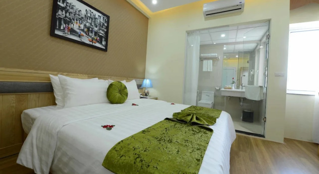 Двухместный номер Deluxe с красивым видом из окна Blue Hanoi Inn Hotel