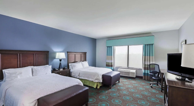 Четырёхместный номер Standard Hampton Inn & Suites Shreveport/Bossier City at Airline Drive