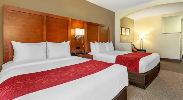 Четырёхместный номер Standard Comfort Suites Newark - Harrison