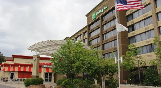 Кровать в общем номере Holiday Inn Denver Lakewood by IHG