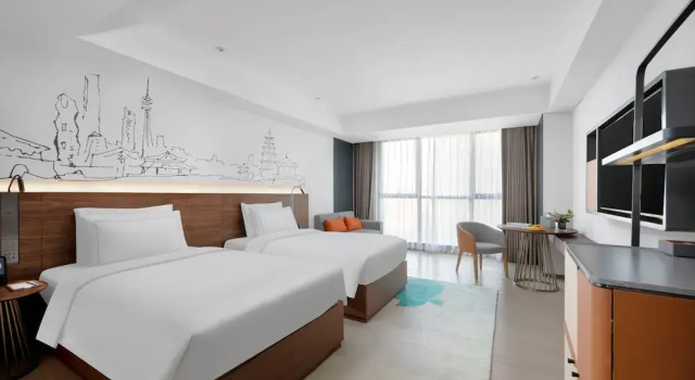 Двухместный номер Superior UrCove by Hyatt Xi'an High-Tech MixC, near Bell Tower & Ancient Pottery Troops