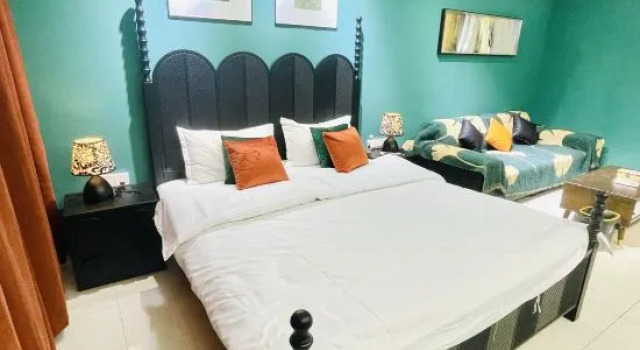 Семейный люкс с 3 комнатами с видом на море Beihai Huanan Thematic Scenic Apartment (Beihai Golden Beach Beibu Bay No.1)