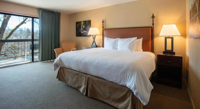 Deluxe dobbelt værelse med flodudsigt Riverside Inn