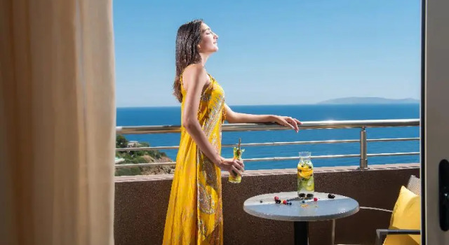 Двухместный номер Executive с балконом и с видом на море Blue Bay Resort Hotel