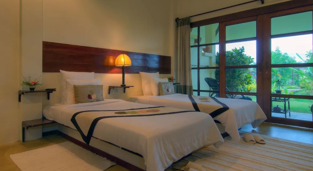 Двухместный номер Deluxe с балконом Maekok River Village Resort