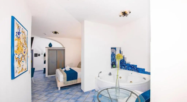 Двухместный номер With hot tube Executive Seaview Positano Art Hotel Pasitea