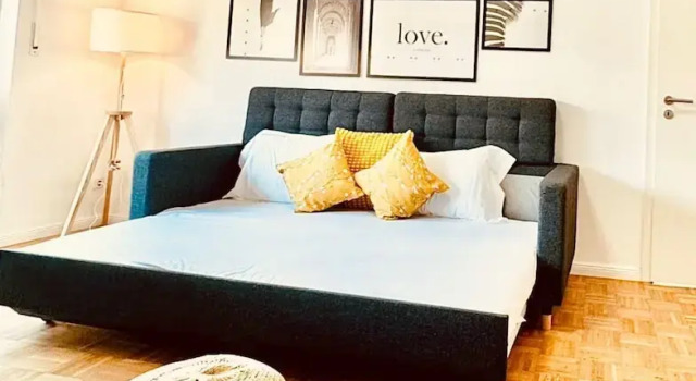 Elegant one bedroom w private terrace, Забронировать Апартаменты/квартира Люксембург Люксембург, рядом с National Theatre Luxembourg