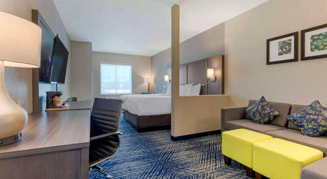 Двухместный люкс Comfort Inn & Suites Balch Springs - SE Dallas