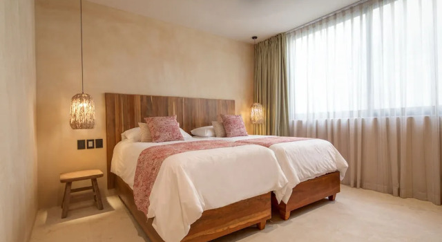 Апартаменты Luxury с 4 комнатами с видом на сад Copal Tulum Hotel
