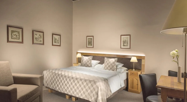 Superior Dvoulůžkový s manželskou postelí pokoj Hotel Pod Vezi