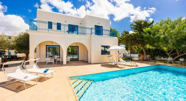 Villa Poseidonas in Peyia, Rezervovat Vila Vily v Pegeia, Vila