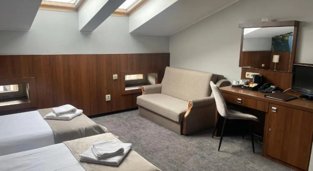 Трёхместный номер Budget Hotel Downtown Kraków