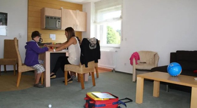 Апартаменты Superior Gästehaus Pension Waldhorn