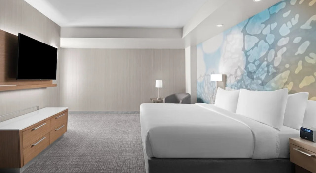 Люкс c 1 комнатой Courtyard by Marriott Clearwater Beach